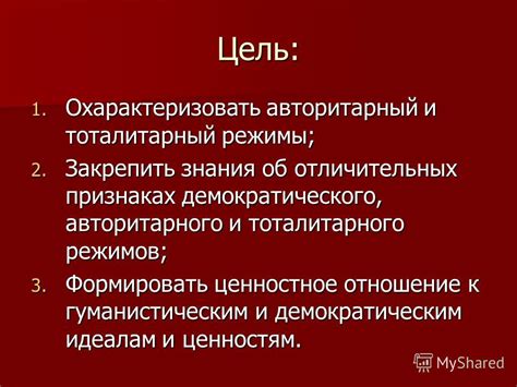 Тоталитарный человек: признаки и определение