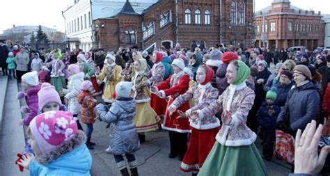 Традиции и обычаи городских гуляний