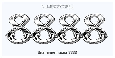 Удачный символ: что символизирует число 8888 в сновидениях?