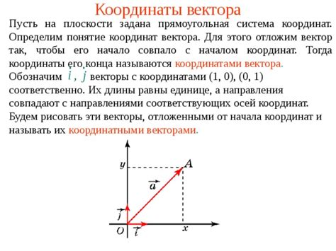 Указание направления вектора: понятие и значение