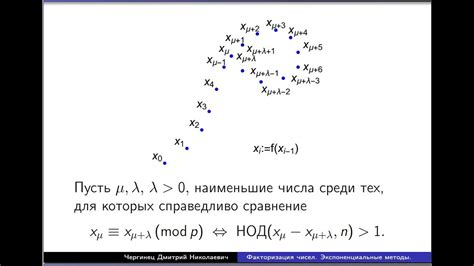 Факторизация чисел