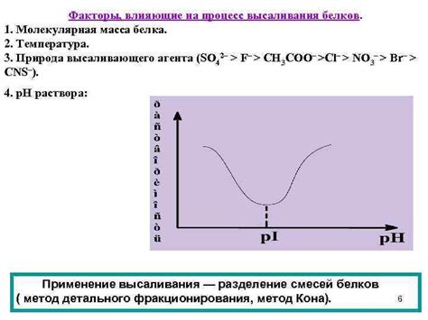 Факторы, влияющие на процесс состаривания белков