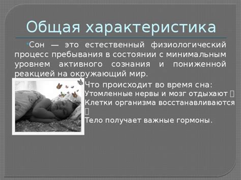 Физиологические факторы, влияющие на утрату сознания во время сна