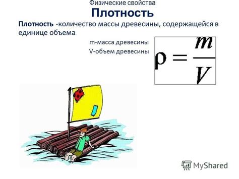 Физические свойства массы