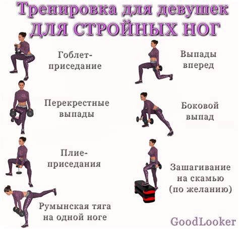 Физические упражнения для ног