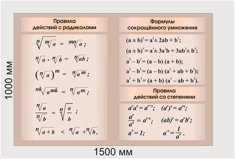 Формула для вычисления натуральной степени