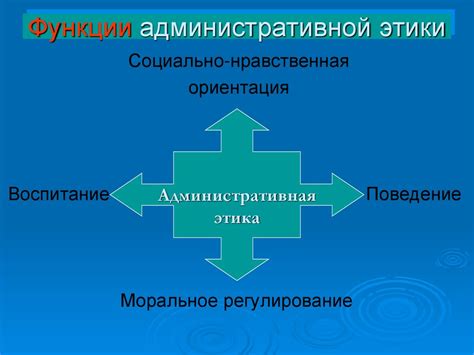 Функции административной службы