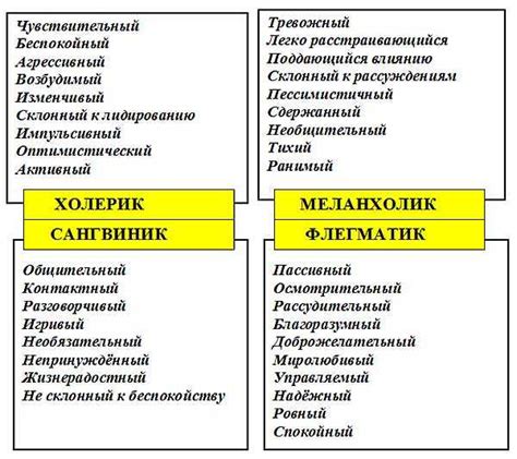 Характерные черты моей личности