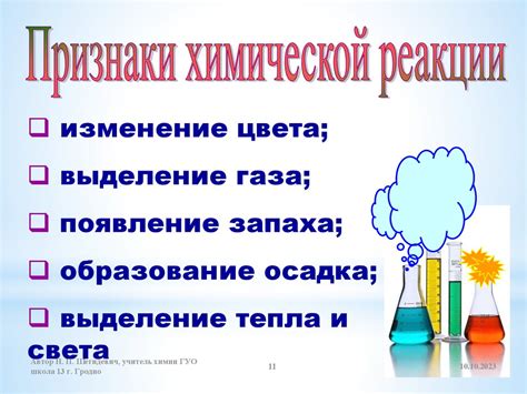 Химические признаки некондиционных продуктов