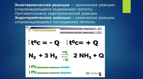 Химический процесс рделения