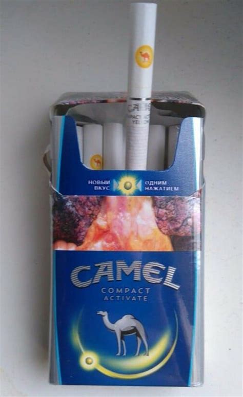 Химический состав сигарет Camel с кнопкой