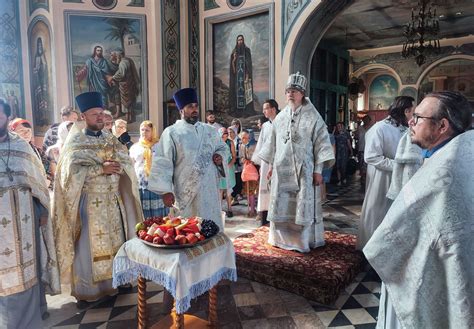 Церемонии и обряды престольного праздника