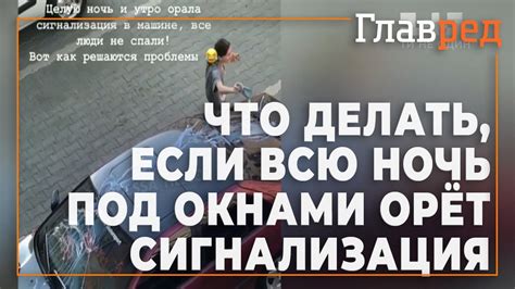 Что делать, если сигнализация орет всю ночь?