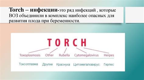 Что такое инфекция TORCH?