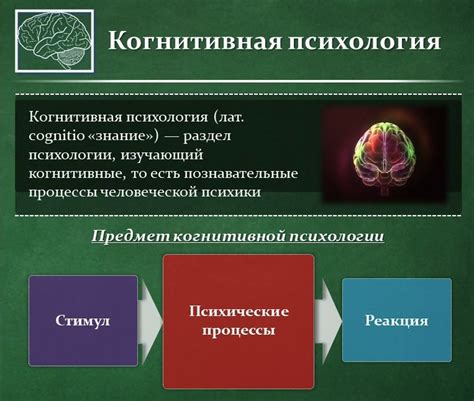 Что такое когнитивные процессы