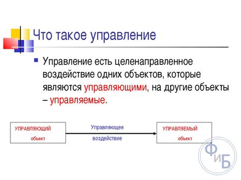 Что такое независимое управление?