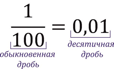 Что такое обыкновенная десятичная дробь