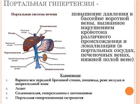 Что такое портальная гипертензия?