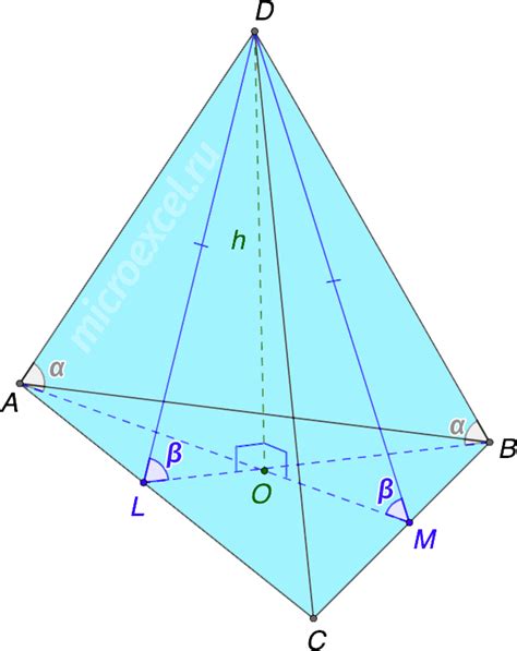 Что такое правильная треугольная пирамида?