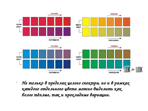 Что такое теплый оттенок: полное определение и значение