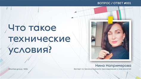 Что такое технические условия электроснабжения