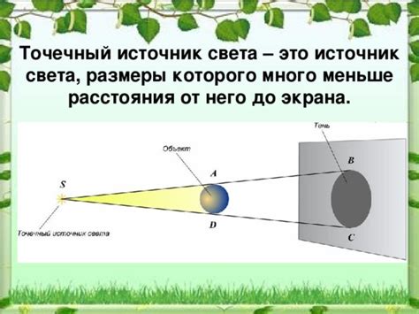 Что такое точечный объект?