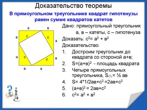 Что такое формулировка теоремы?