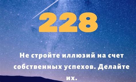 Что такое число 228?