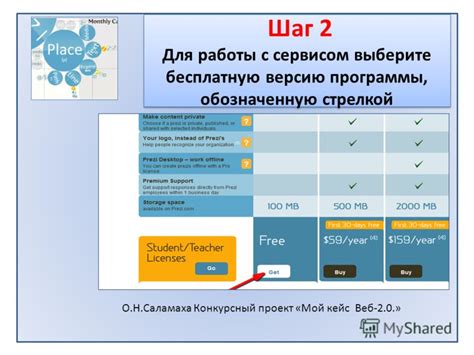 Шаг 2: Выберите нужный проект или веб-сайт