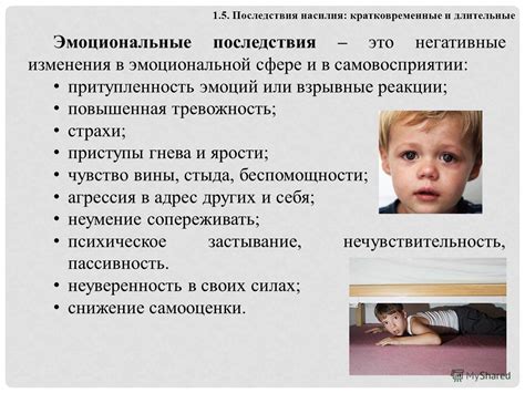 Эмоциональные последствия смущения