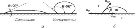 Явление капиллярности и его связь с поверхностным натяжением