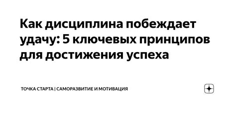 5 ключевых принципов для достижения удовлетворения жизнью