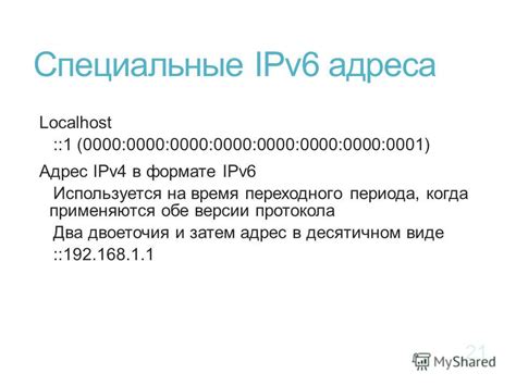 IPv6 Localhost: полное описание и особенности